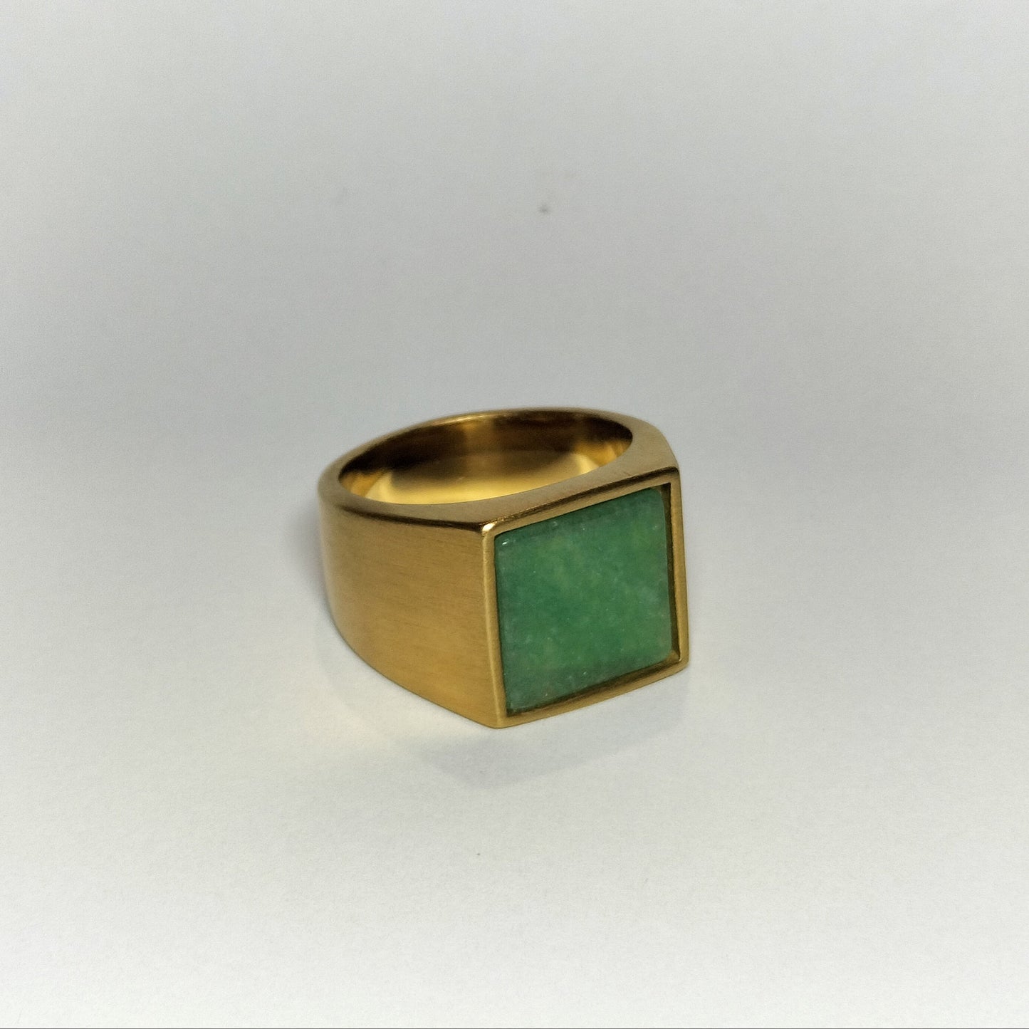 Lemoss Squared Signet Ring