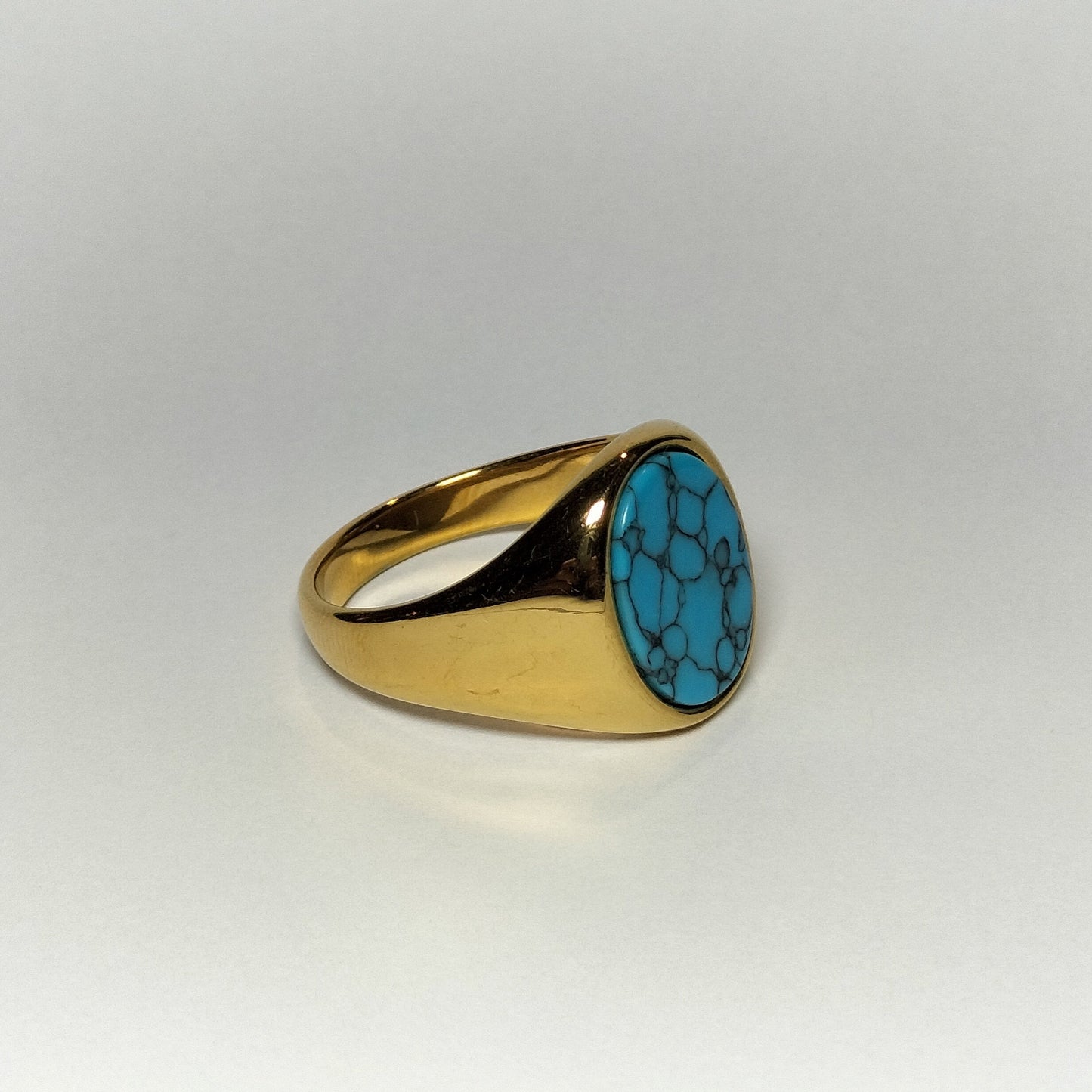 Broken Ocean Signet Ring