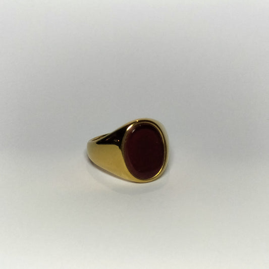 Acai Red Signet Ring