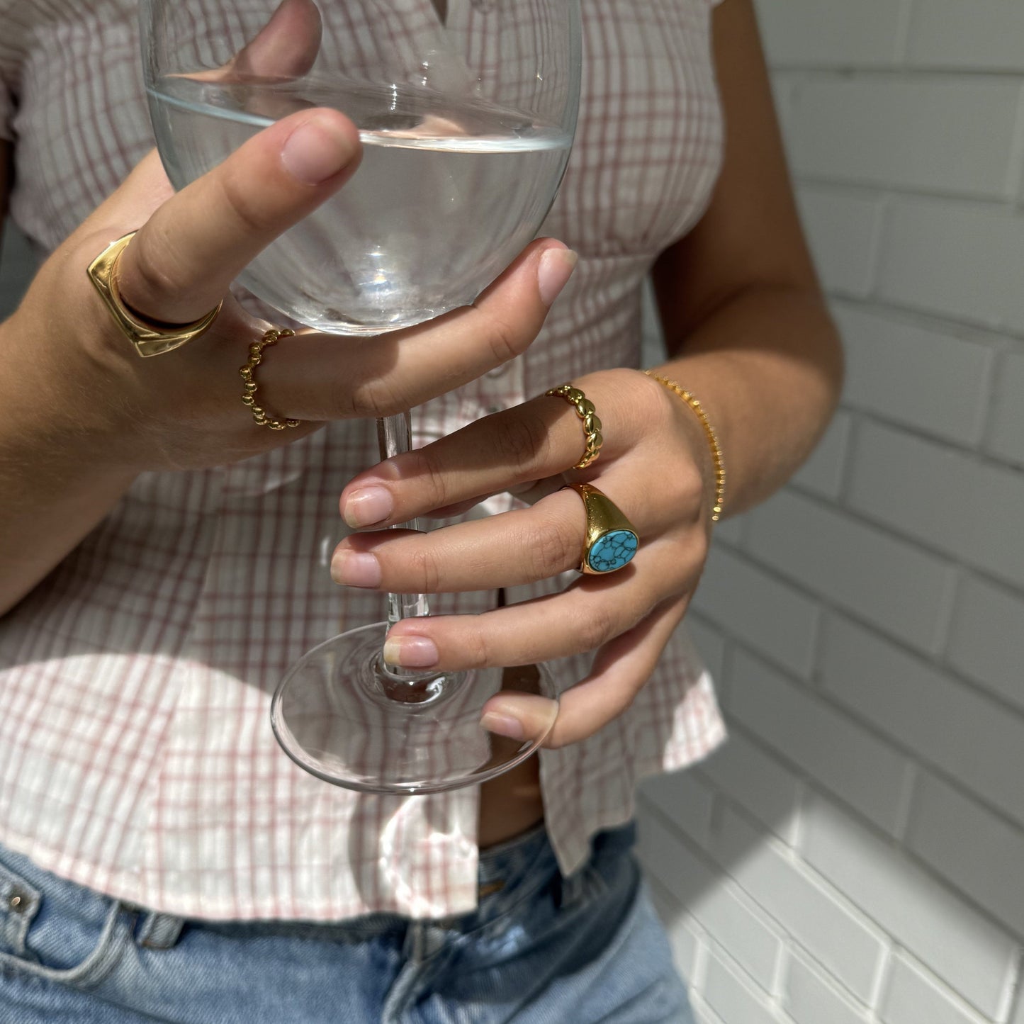Broken Ocean Signet Ring
