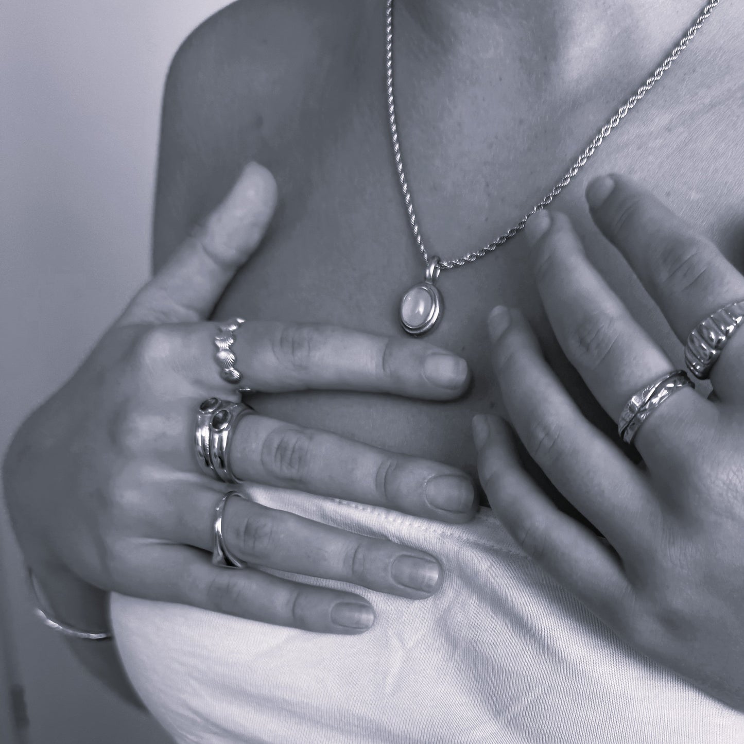 Emerald Stacker Ring