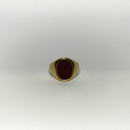 Acai Red Signet Ring