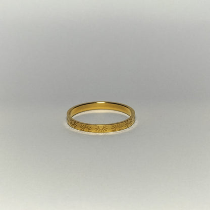 Sun Stacker Rings