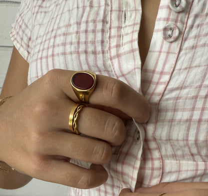Sun Stacker Rings